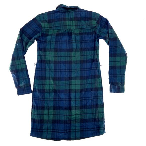 Abercrombie & Fitch Flannel Shirt Dress XST - Picture 3 of 10
